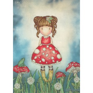 Cross stitch kit Gorjuss -...