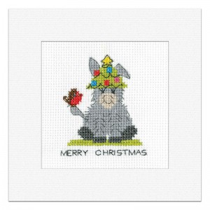 Borduurpakket Donkey Card -...