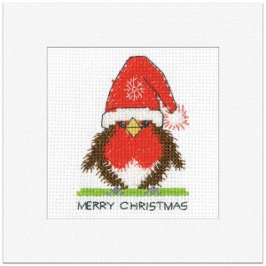 Borduurpakket Robin Card -...