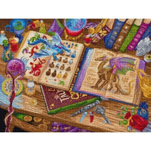 Cross stitch kit Dragon...