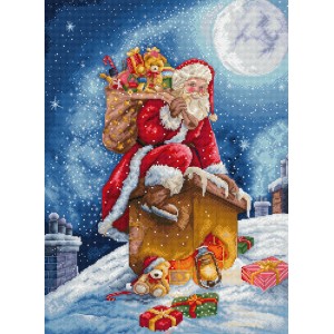 Borduurpakket Santa’s...