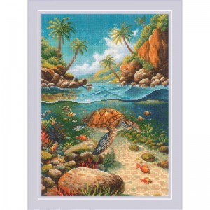 Cross stitch kit Under the...