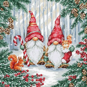 Cross stitch kit Forest...