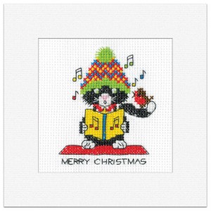 Cross stitch kit Black Cat...