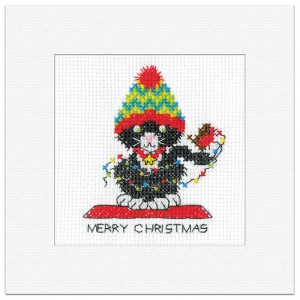 Cross stitch kit Black Cat...