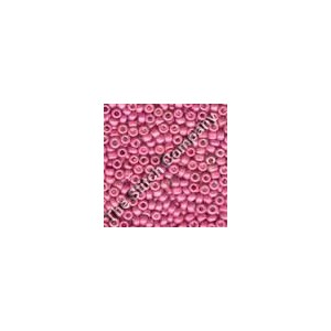 Satin Seed Beads Old Rose -...