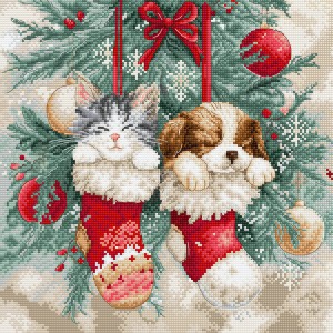 Borduurpakket Christmas...
