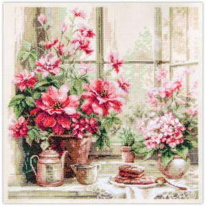 Cross stitch kit Morning in...