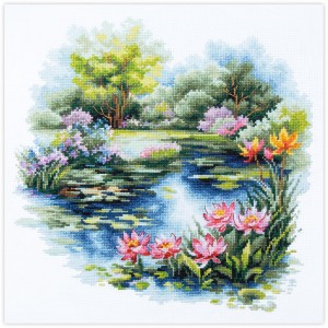 Cross stitch kit The Water...