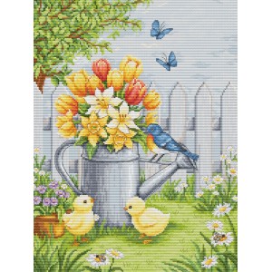 Cross stitch kit Easter...