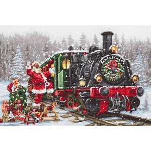 Cross stitch kit Santa's...
