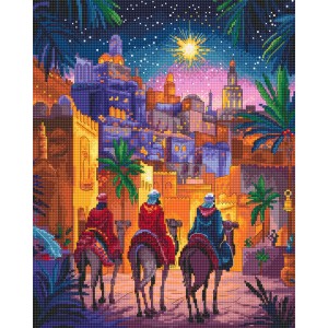 Borduurpakket Three Kings -...