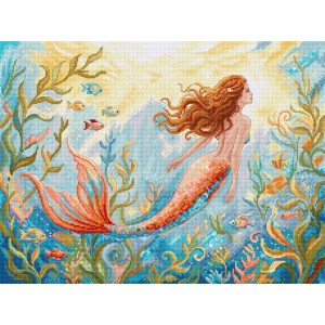 Borduurpakket Mermaid...