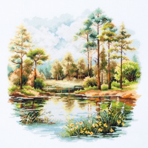 Borduurpakket Forest Lake -...
