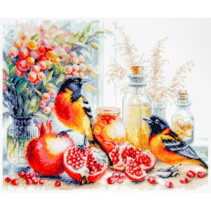 Borduurpakket Pomegranate...