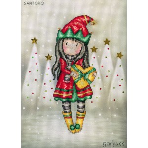 Cross stitch kit Gorjuss -...