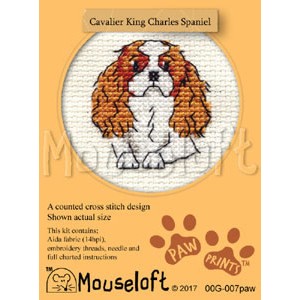 Cross stitch kit Cavalier...