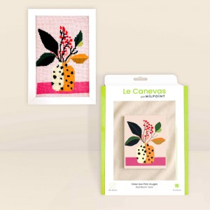 Needlepoint kit Red Bloom...