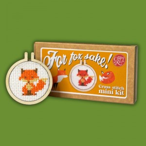 Cross stitch kit Matchbox...