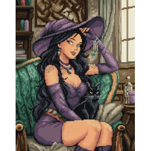 Cross stitch kit Familiar's...