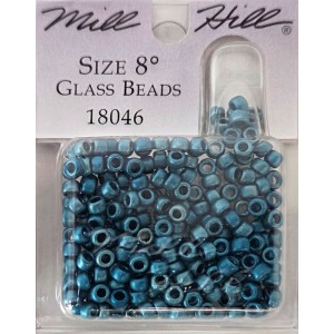  Pony Beads 8/0 Matte Cadet...