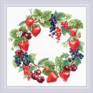 Cross stitch kit Wreath...