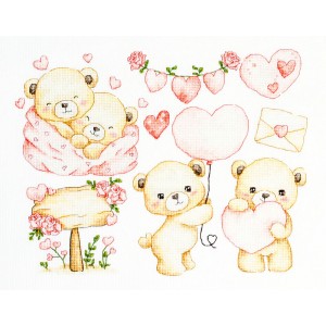 Cross stitch kit Little...