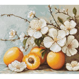 Borduurpakket Apricot...
