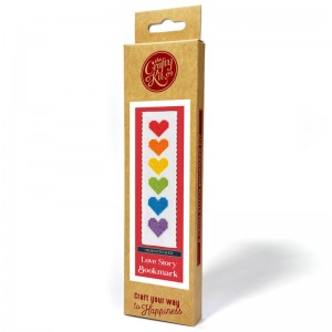 Cross stitch kit Bookmark -...