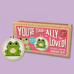 Cross stitch kit Matchbox -...
