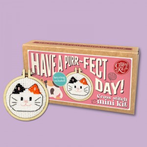 Cross stitch kit Matchbox -...