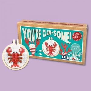 Cross stitch kit Matchbox -...