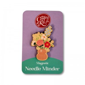 Wooden Needle Minder - Vase...