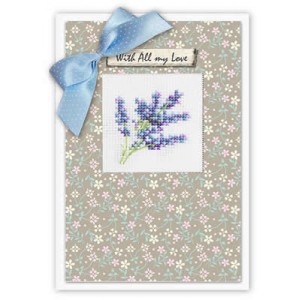 Cross Stitch Kit Postcard...