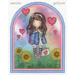 Cross stitch kit Gorjuss -...