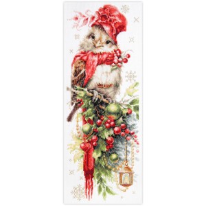 Cross stitch kit Feathers...