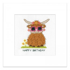 Borduurpakket Highland Card...