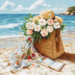 Borduurpakket Azure Beach -...
