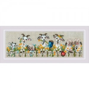Cross stitch kit Village...