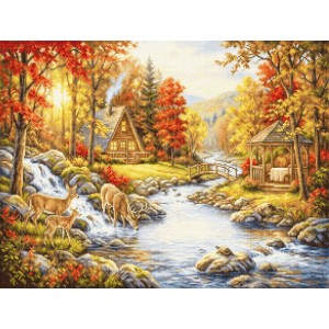 Cross stitch kit Autumn...