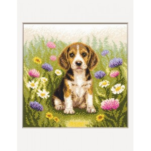 Borduurpakket Meadow Pup -...