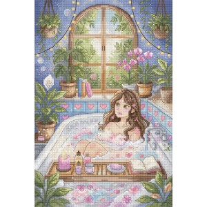 Borduurpakket Bloom & Bathe...