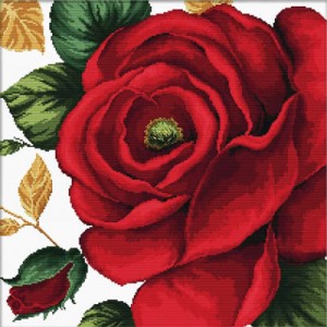Pre-printed cross stitch...