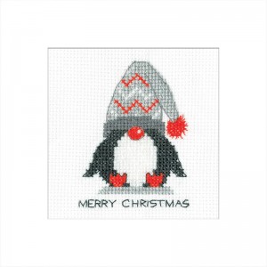 Borduurpakket Penguin Card...