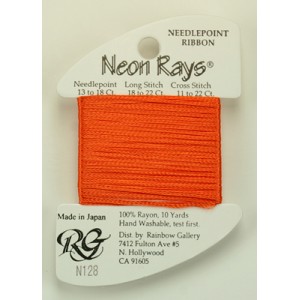 Neon Rays Orange - Rainbow...