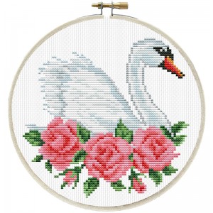 Pre-printed cross stitch...