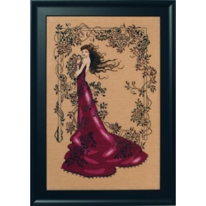 Cross stitch chart Lady of...