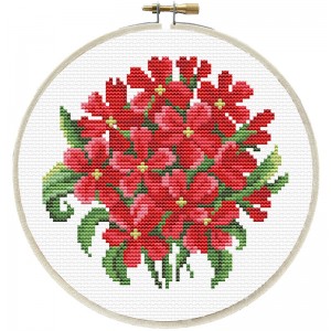 Pre-printed cross stitch...