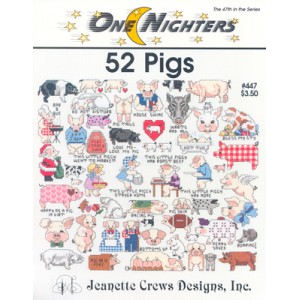Borduurpatroon 52 Pigs -...