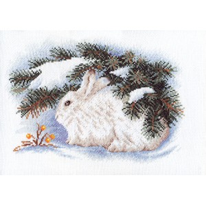 Borduurpakket White Hare -...